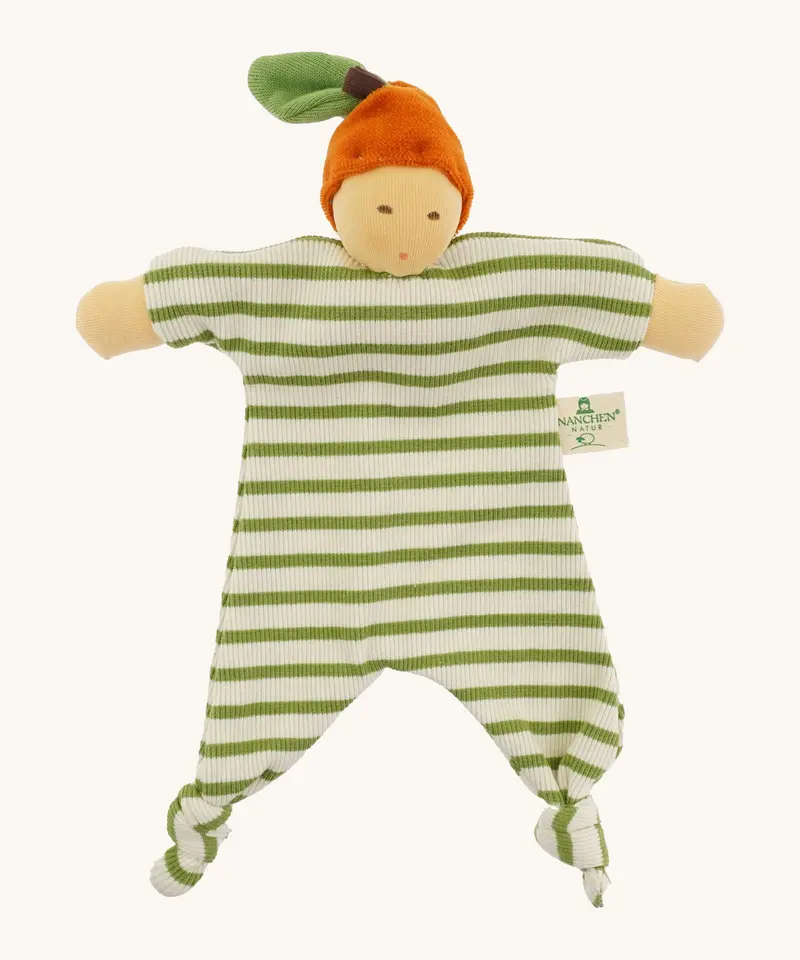 Nanchen Baby Comforter Doll - Orange 1