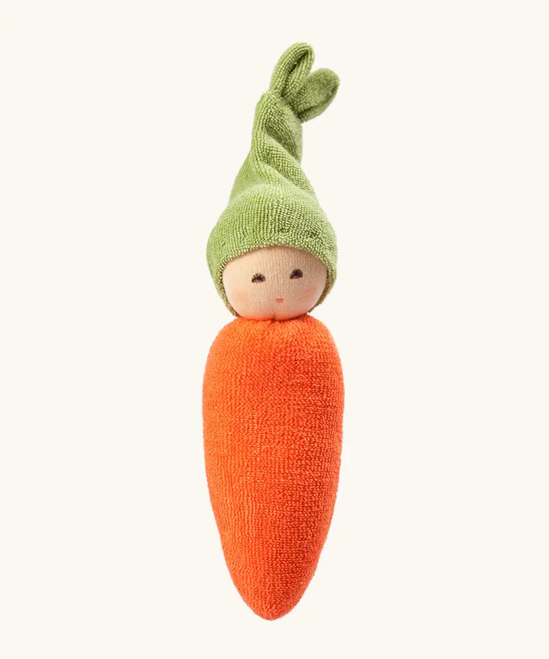 Nanchen Carrot Rattle Doll 1