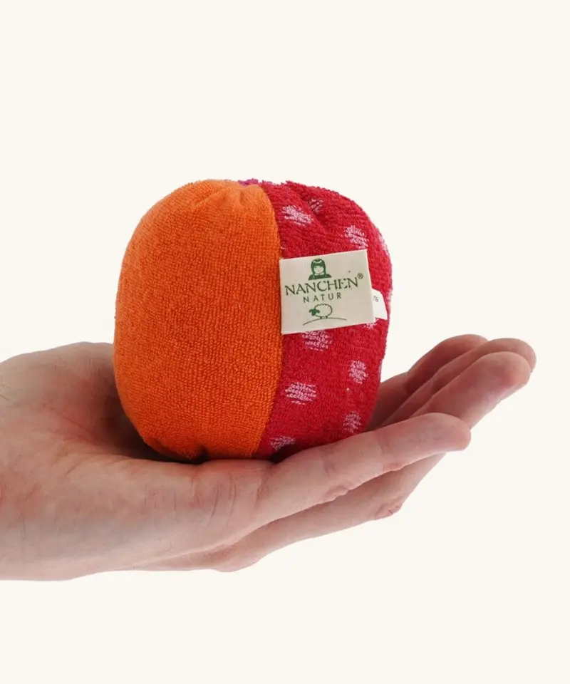 Nanchen Colourful Rattle Ball - Red 1