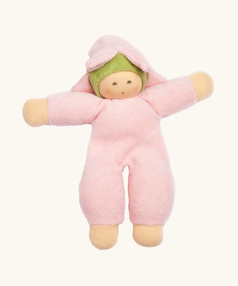 Nanchen Flower Fairy Rattle Doll - Pink 1