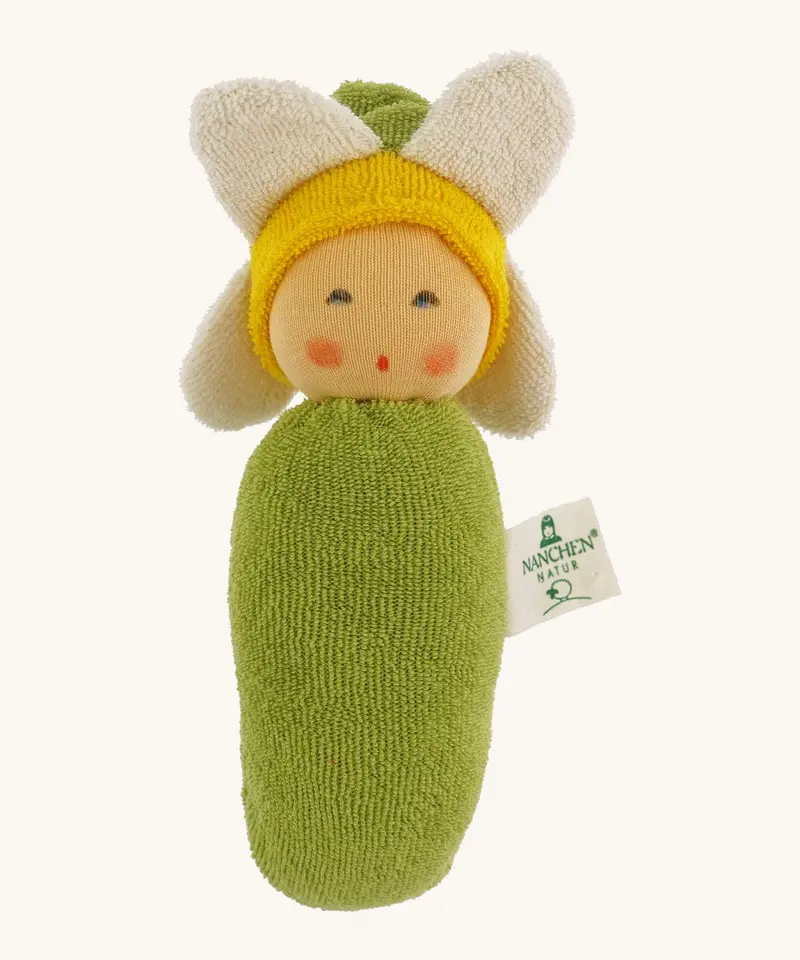 Nanchen Flower Rattle Doll - Daisy 1