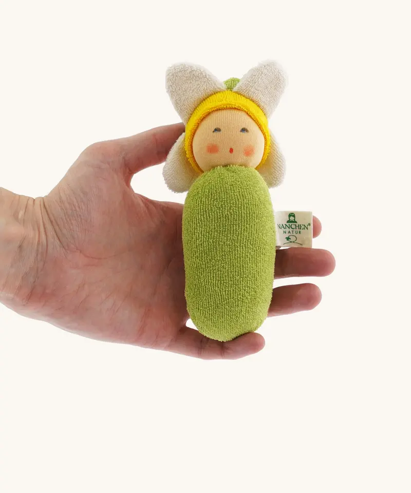 Nanchen Flower Rattle Doll - Daisy 2