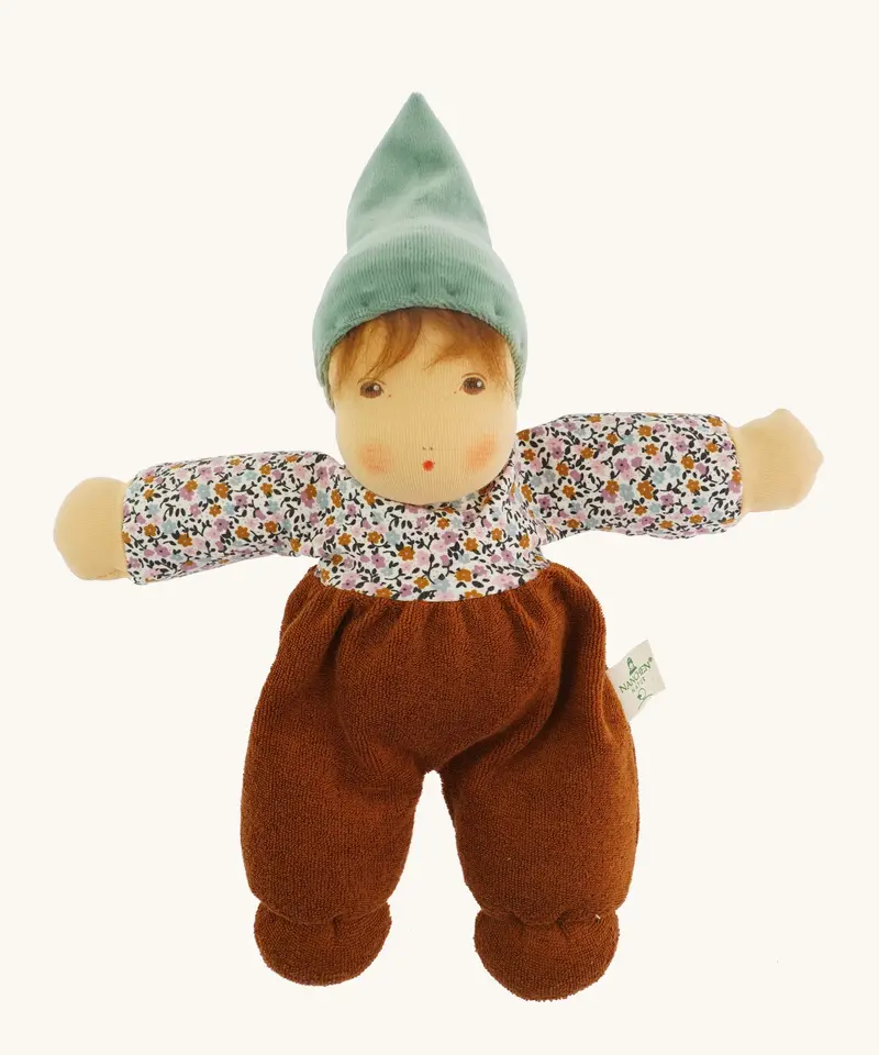 Nanchen Forest Child Waldorf Doll - Brown 1
