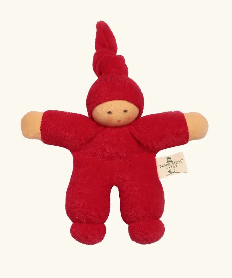 Nanchen Pimpel Waldorf Doll - Cherry Red 1