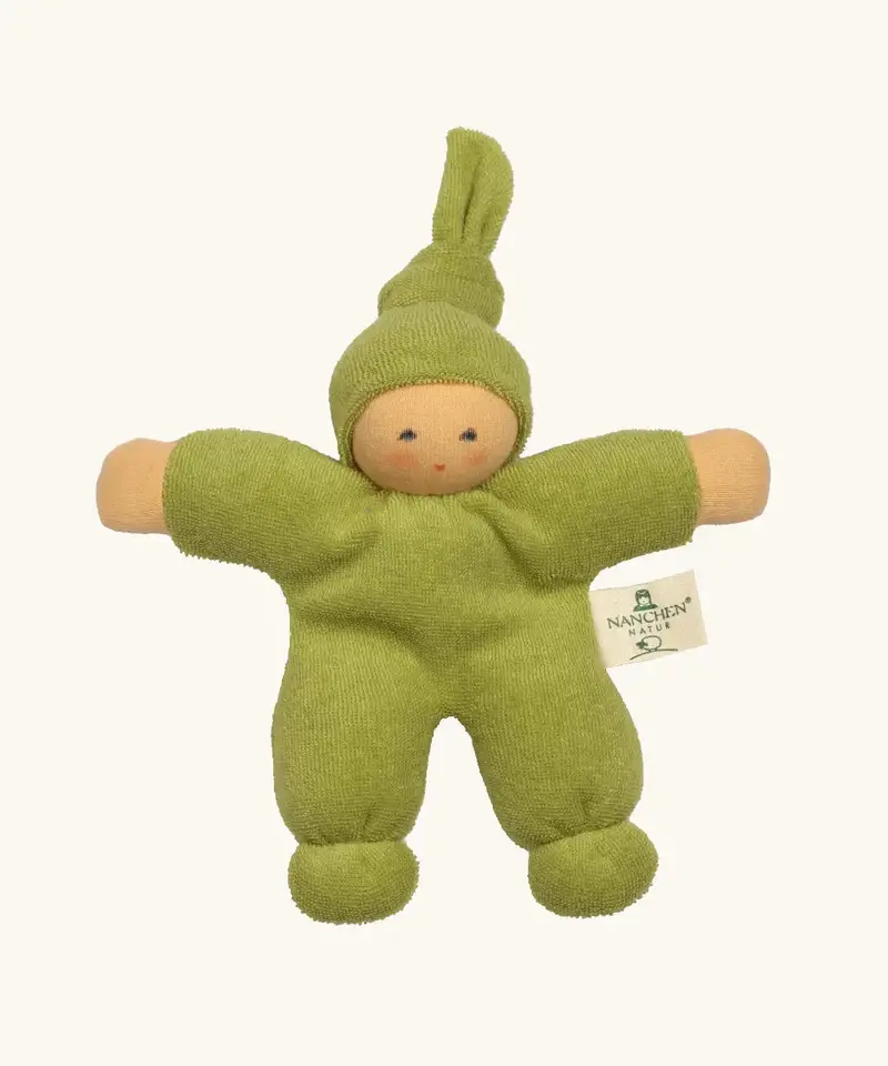 Nanchen Pimpel Waldorf Doll - Green 1