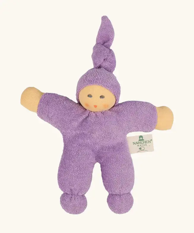 Nanchen Pimpel Waldorf Doll - Lilac 1