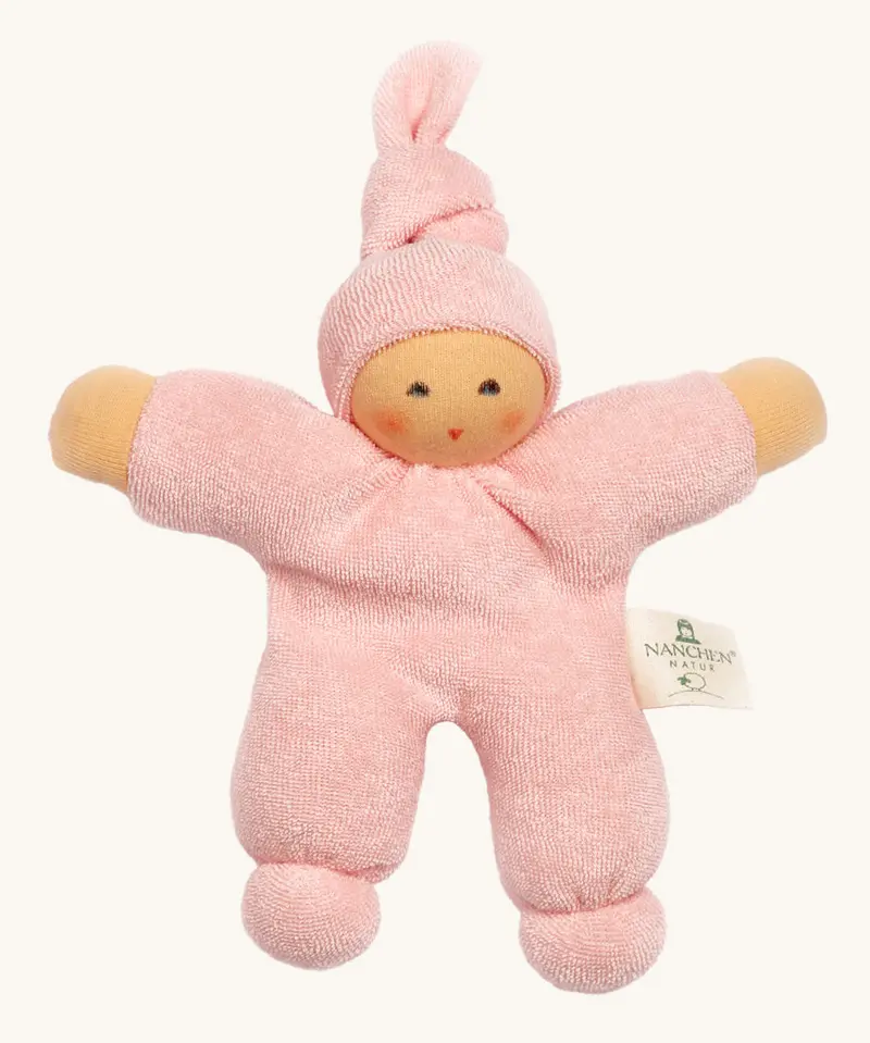 Nanchen Pimpel Waldorf Doll - Pink 1
