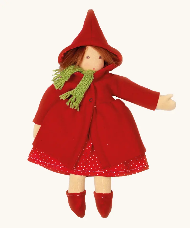 Nanchen Waldorf Doll - Little Red Riding Hood 1