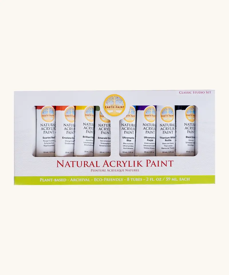 Natural Earth Paint Acrylik Paint™ - Classic Studio Set 1