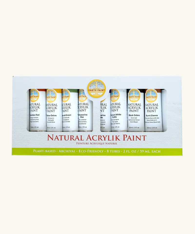 Natural Earth Paint Acrylik Paint™ - Earth Colours Set 1