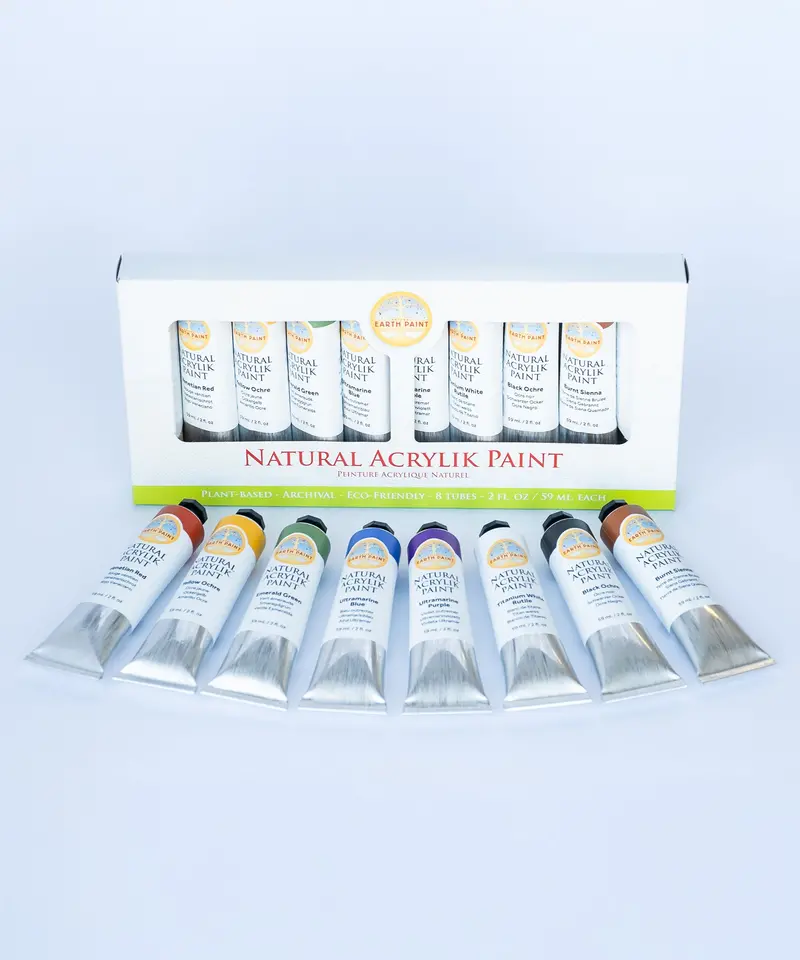 Natural Earth Paint Acrylik Paint™ - Earth Colours Set 2