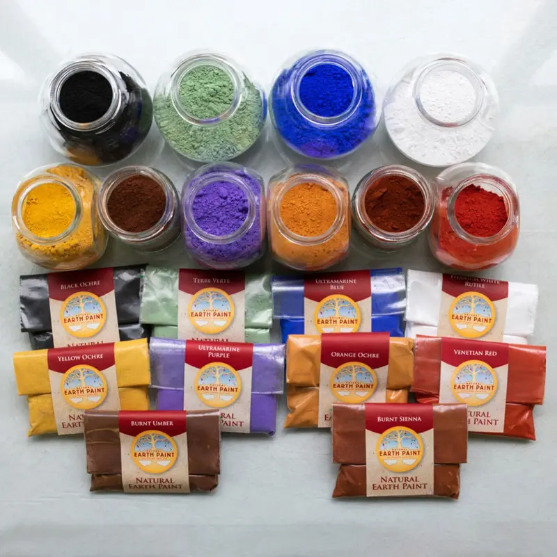 Natural Earth Paint Complete Eco-Friendly Artist Oil Paint Kit 2