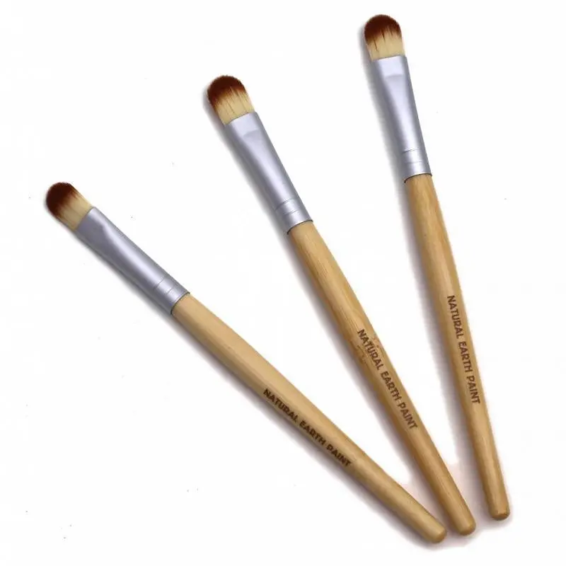 Natural Earth Paint Eco Friendly Brushes - 3 Pack 1