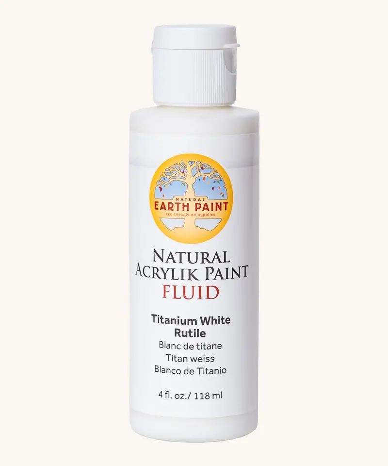 Natural Earth Paint Fluid Acrylik Paint™ - Plant-Based Acrylic 2