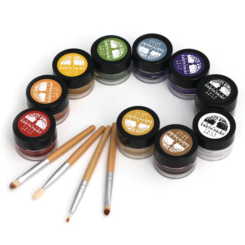Natural Earth Paint Natural Face Paint 11G Jars 1