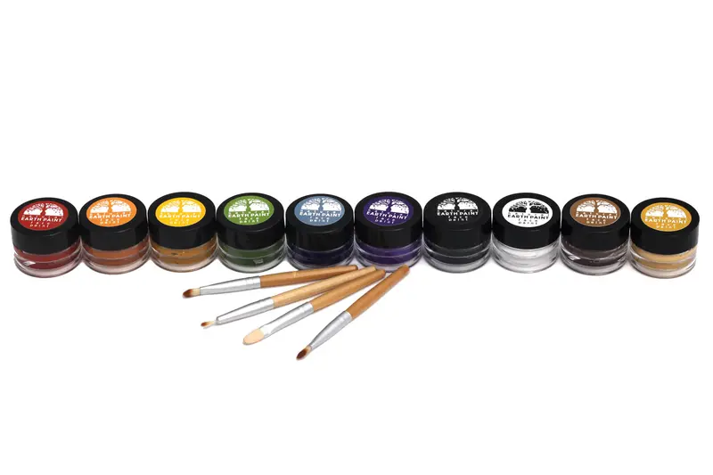 Natural Earth Paint Natural Face Paint 11G Jars 2