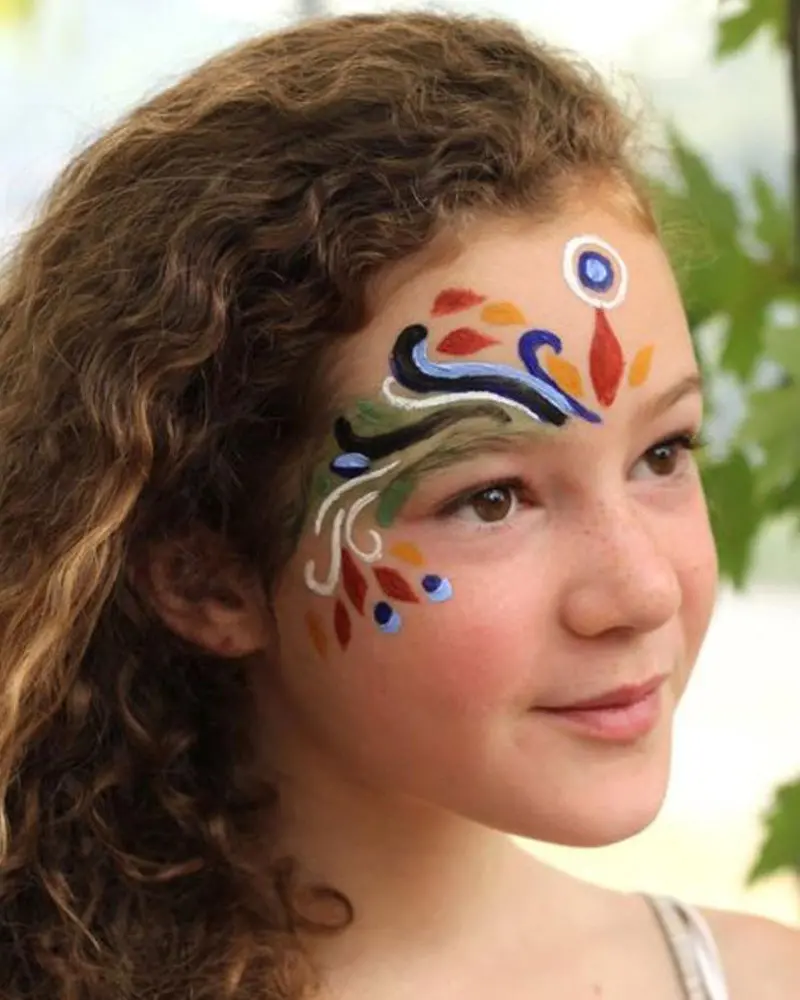 Natural Earth Paint Natural Face Paint 11G Jars 6