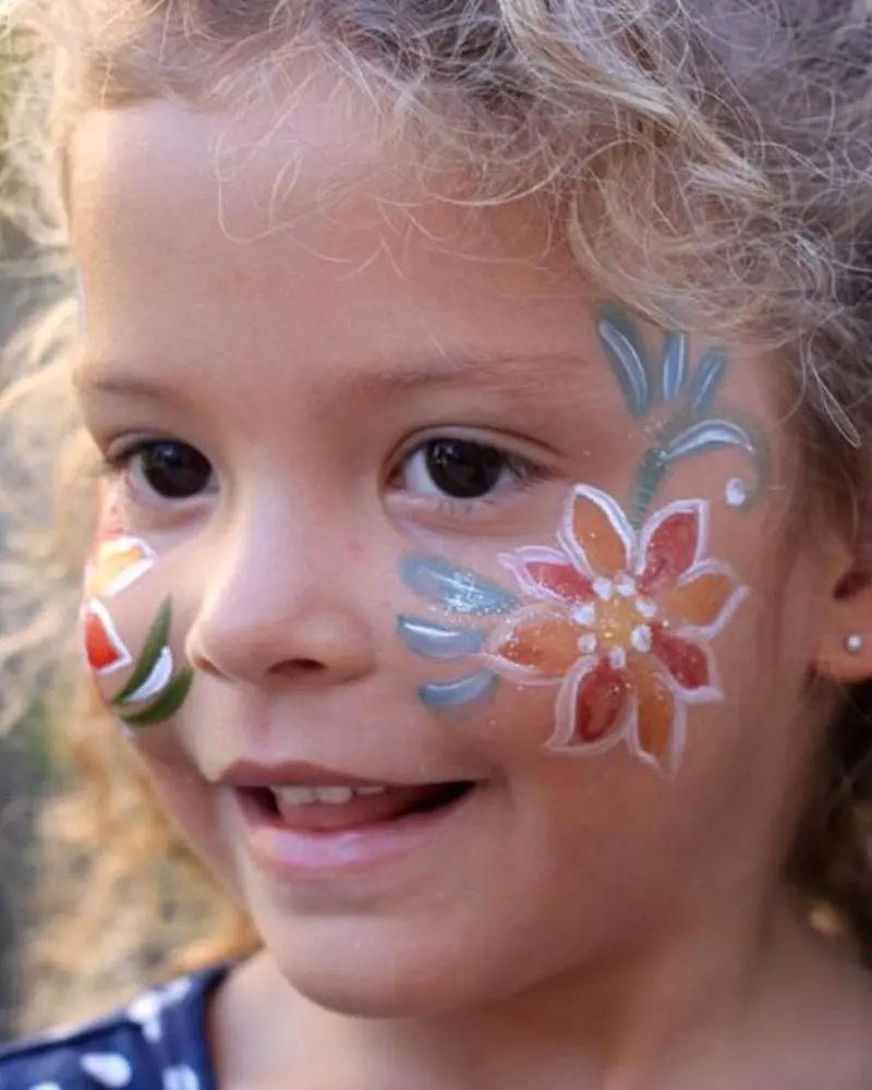 Natural Earth Paint Natural Face Paint 11G Jars 7