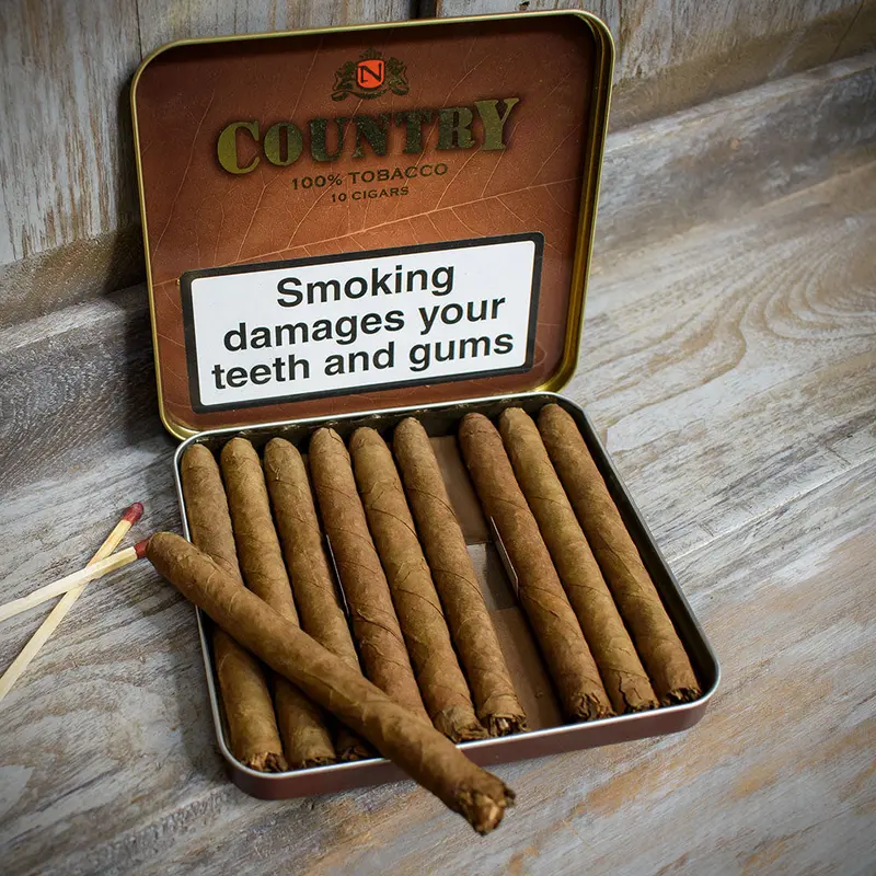 Neos Country Wilde Cigarillos - Tin Of 10 2