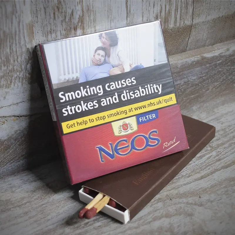 Neos Mini Red (Vanilla) Filter Cigars - Pack Of 10 2