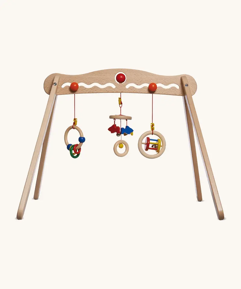 Nic Toys Wooden Baby Gym 1