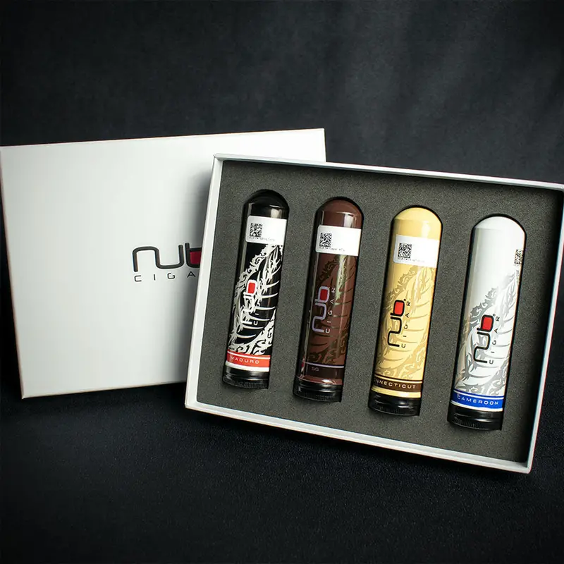 Nub Tubos Selection Cigars Sampler - Box Of 4 1