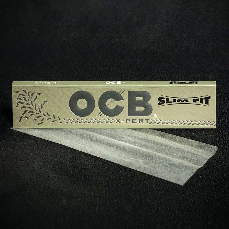 Ocb Kingsize Slim Fit X-Pert Rolling Papers - Single Pack 1