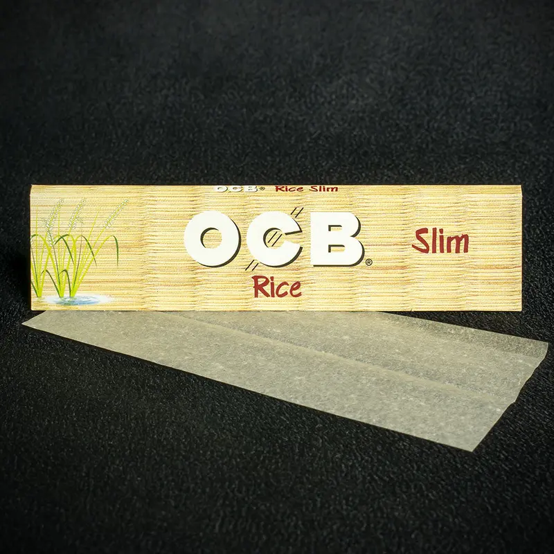 Ocb Kingsize Slim Rice Rolling Papers - Single Pack 1
