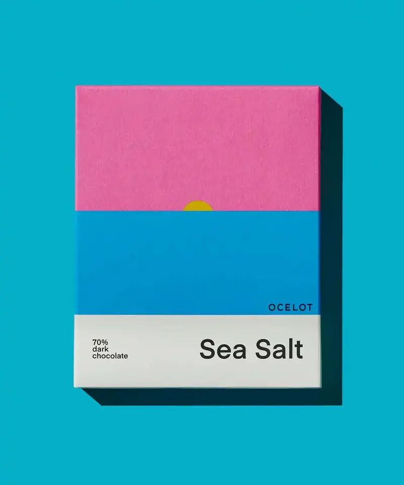 Ocelot Sea Salt Organic 70% Dark Chocolate 1