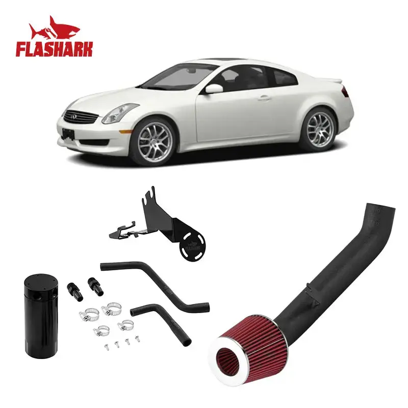 Oil Catch Can + Cold Air Intake Kit – Fits Infiniti G35 Vq35de 2004–2007 1