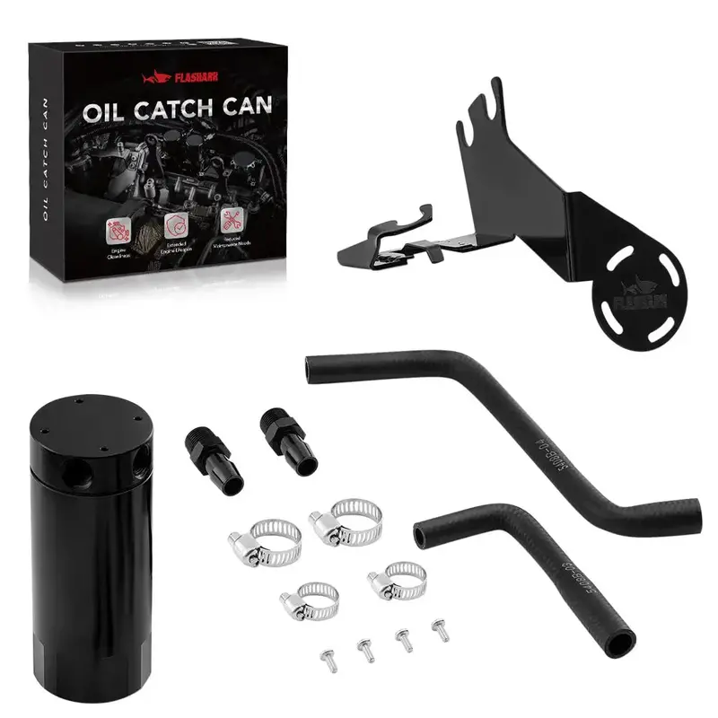 Oil Catch Can For 2003-2006 Nissan 350Z 2004-2007 Infiniti G35 Vq35de Pcv Side 1