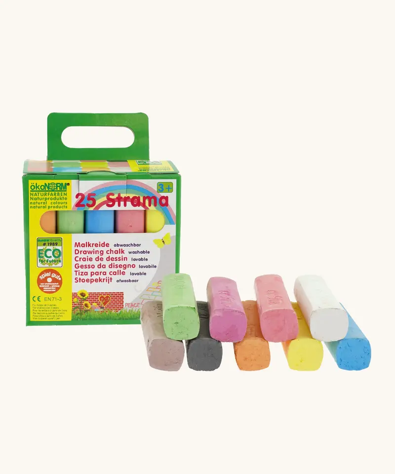 Okonorm Pavement Drawing Chalks - 25 Pack 1