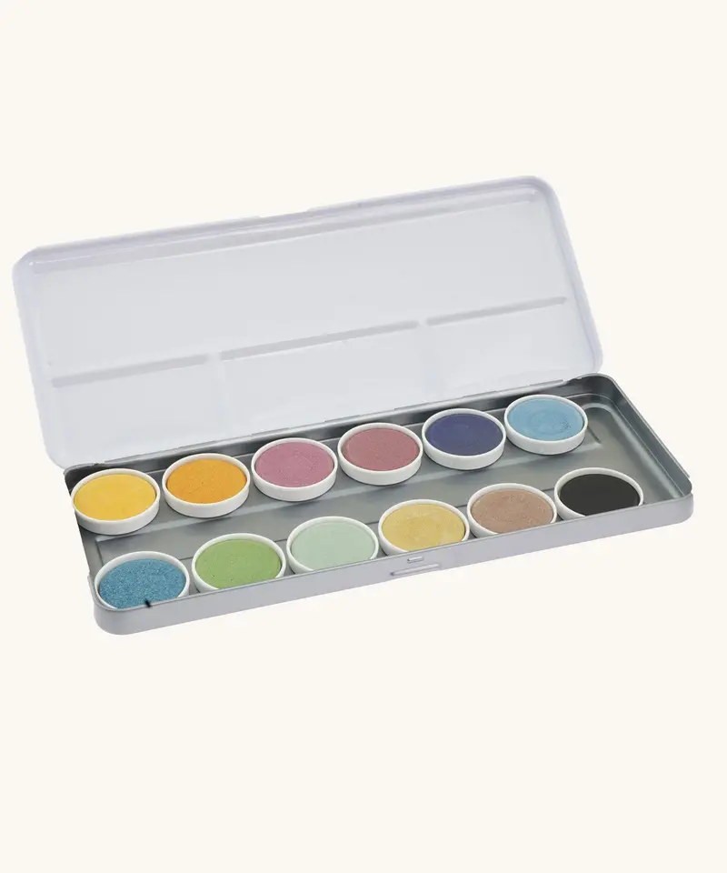 Okonorm Watercolour Paint Tin - 12 Colours 1