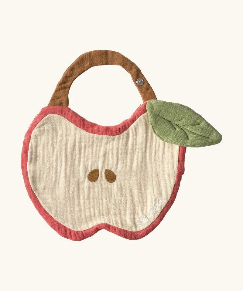 Oli & Carol Bib - Pepa The Apple 1