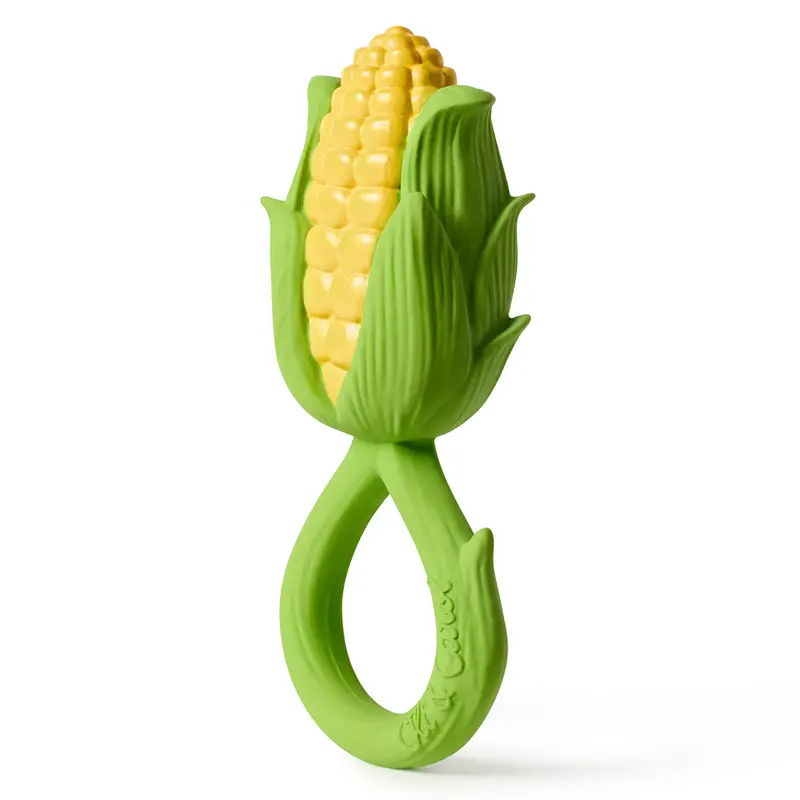 Oli & Carol Corn Rattle Teether 2