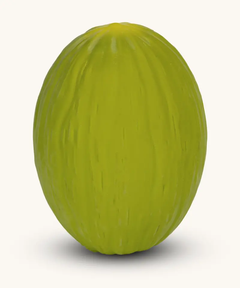 Oli & Carol Natural Rubber Baby Ball - Melon 1