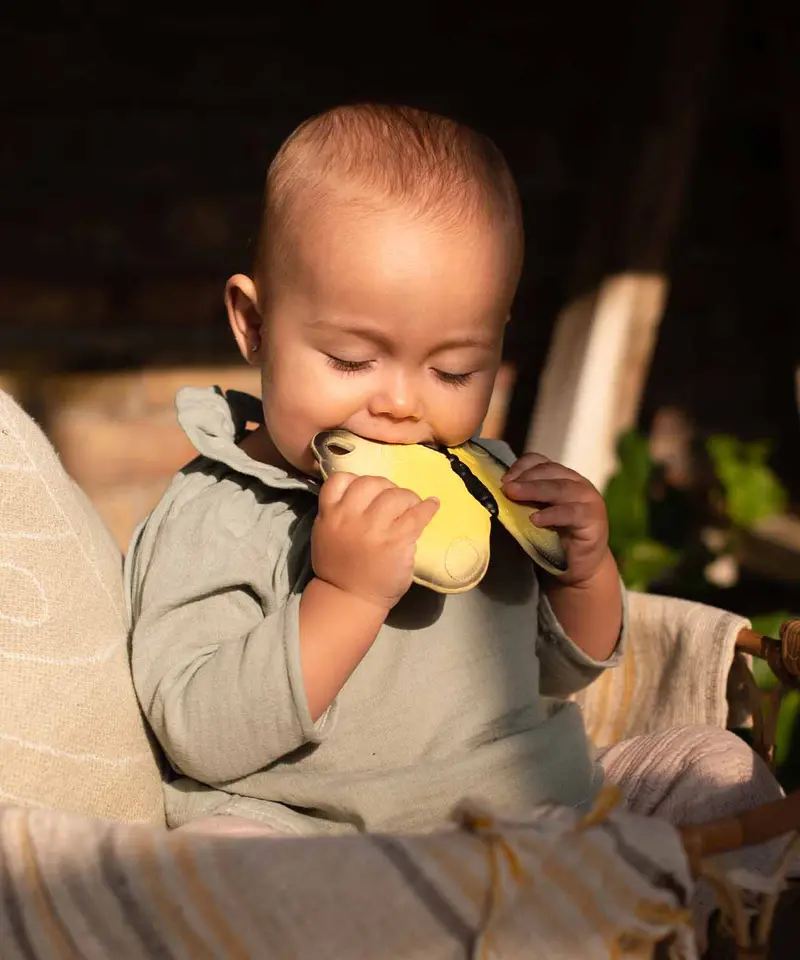 Oli & Carol Natural Rubber Teether - Katia The Butterfly 2