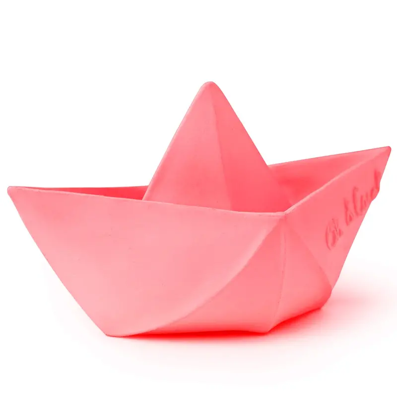 Oli & Carol Origami Boat - Pink 1
