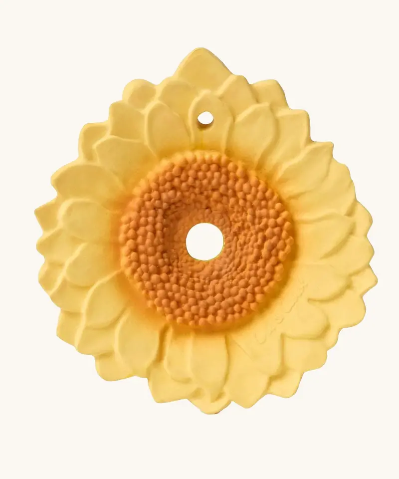 Oli & Carol Sun The Sunflower Baby Teether 1