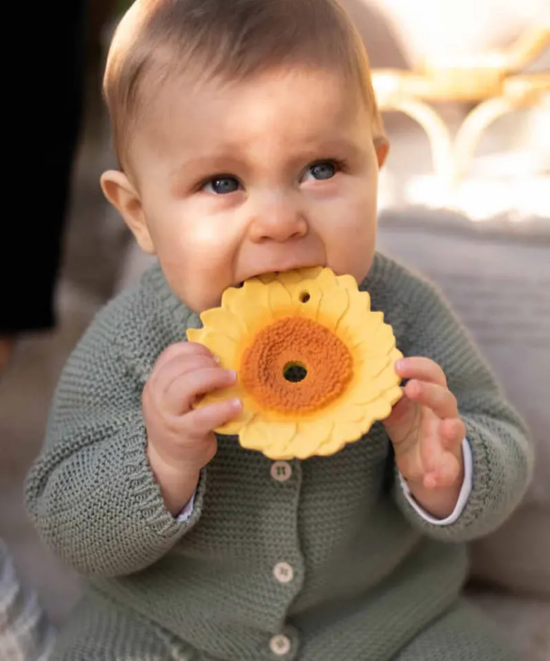 Oli & Carol Sun The Sunflower Baby Teether 2