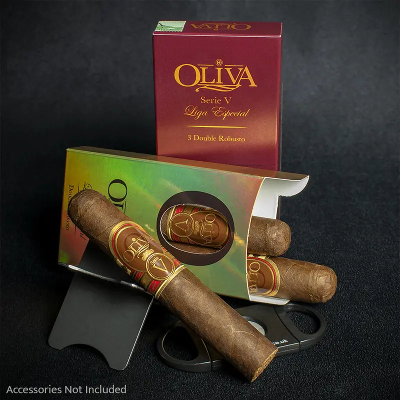 Oliva Serie V Double Robusto Cigars - Pack Of 3 1