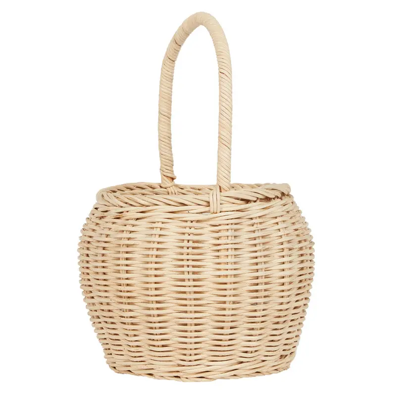 Olli Ella Big Berry Basket - Straw 2