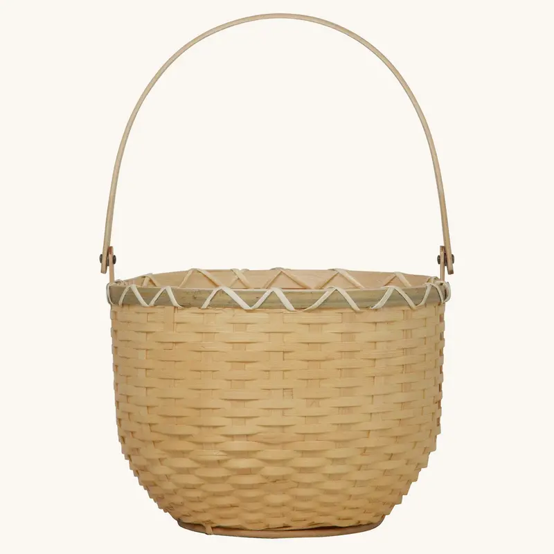 Olli Ella Big Blossom Basket - Nude 1