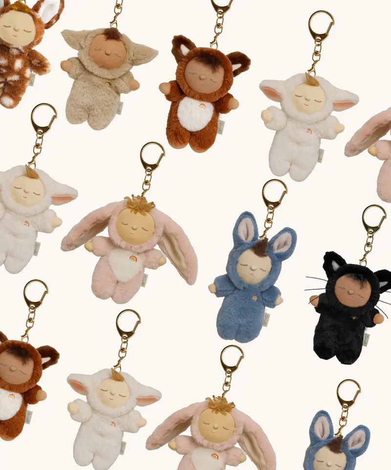 Olli Ella Cozy Bag Charm - Fox Finnley 2