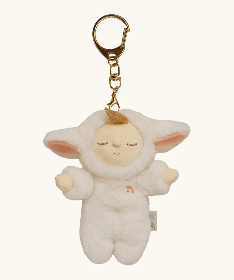 Olli Ella Cozy Bag Charm - Lamby Pookie 1
