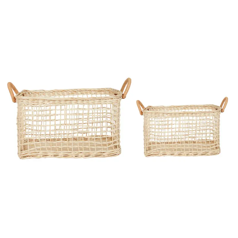 Olli Ella Rattan Cabouche Baskets - Natural 1