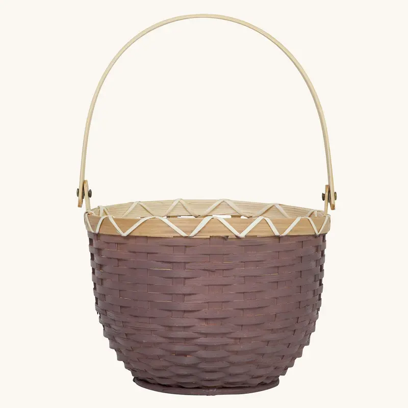 Olli Ella Small Blossom Basket - Berry 1
