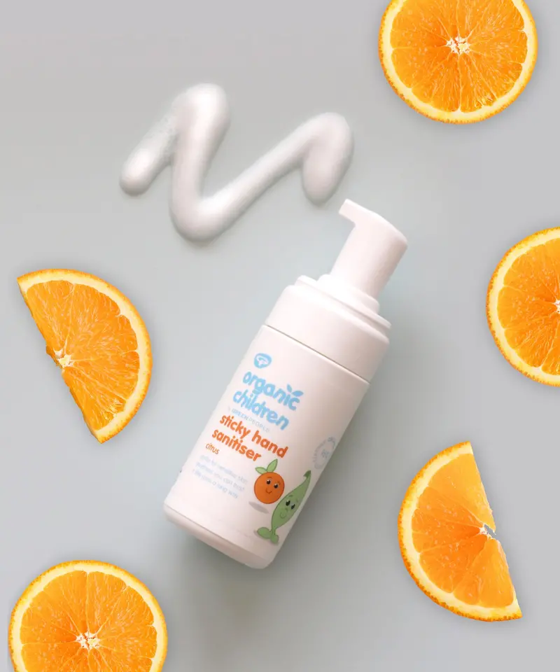 Organic Children Sticky Hand Sanitiser 100Ml 2