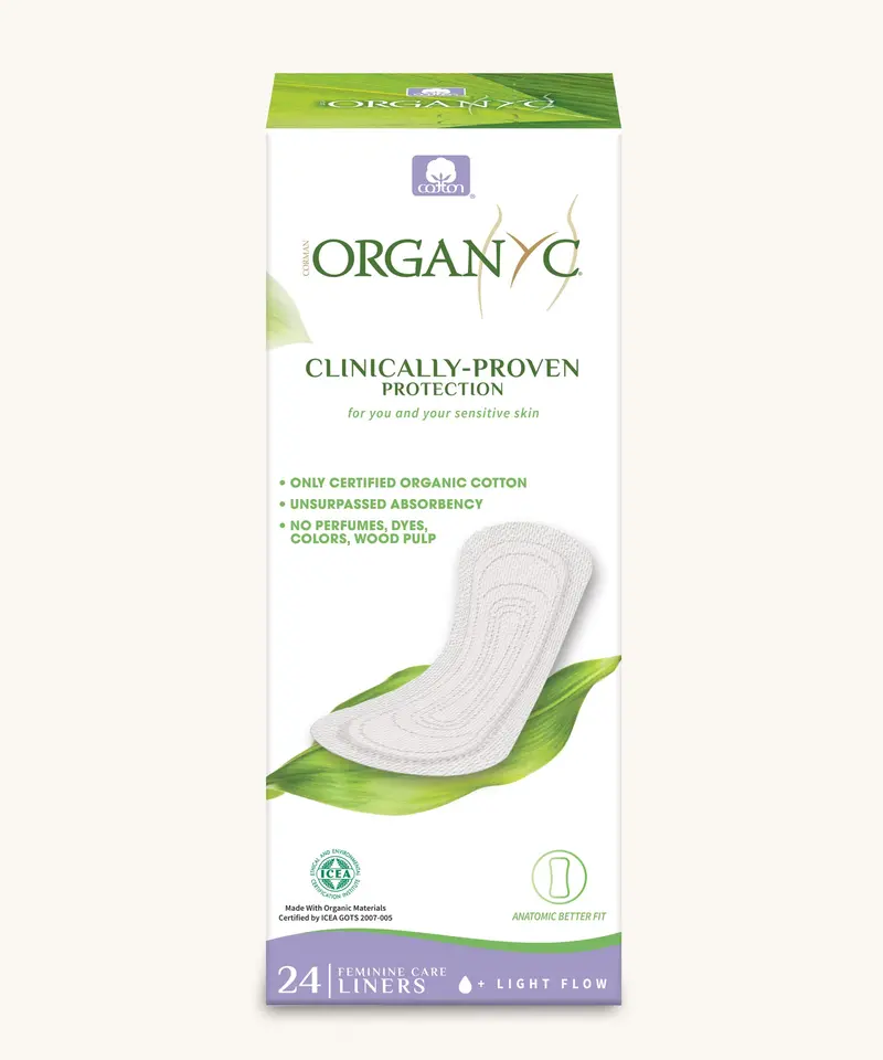 Organyc 24 Panty Liners - Light Flow 1