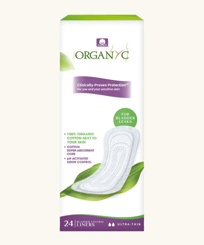 Organyc 24 Ultra Thin Liners - Bladder Leaks 1